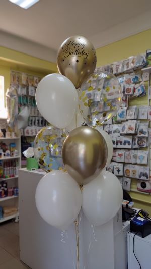 Фонтани з латексних кульок